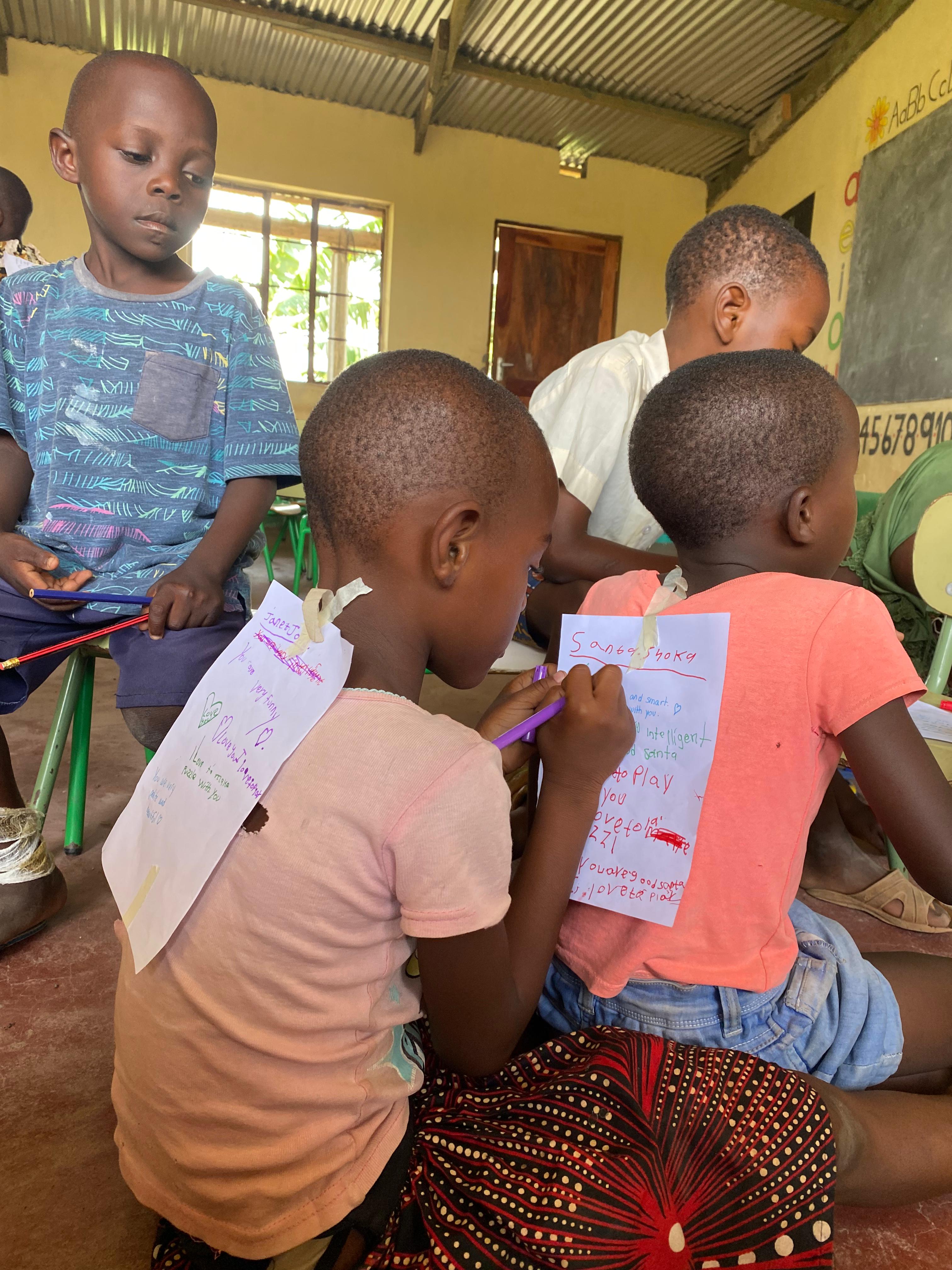 Eco Green School Mbogolo students participating in a fun holiday activity