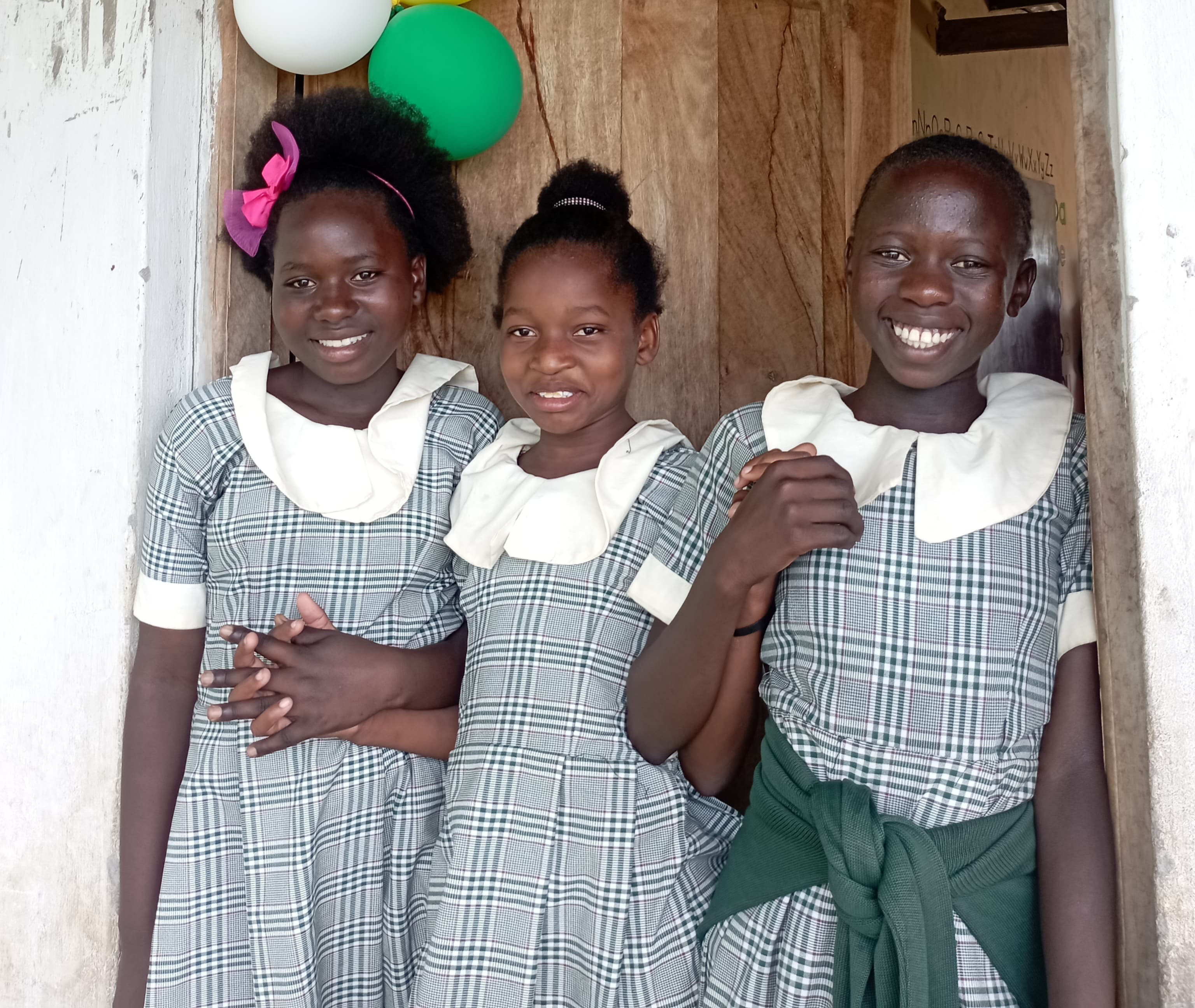 Eco Green School Mbogolo student leaders collaborating on a project